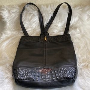 Unique leather crocodile 🐊 backpack